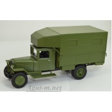 ЗИС-5В ПАРМ-Подвижная автомобильная ремонтная мастерская, зеленый 